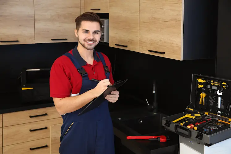 Local tradesperson visiting a property in Preston